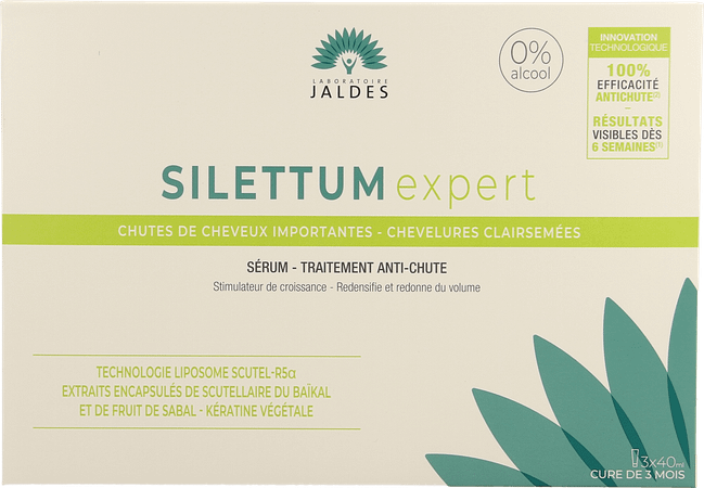 Silettum Expert Serum A/Haaruitval Tube 3X40 ml