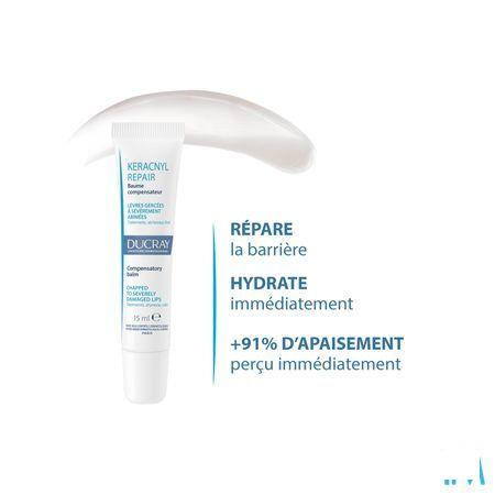 Ducray Keracnyl Repair Baume Levres 15 ml