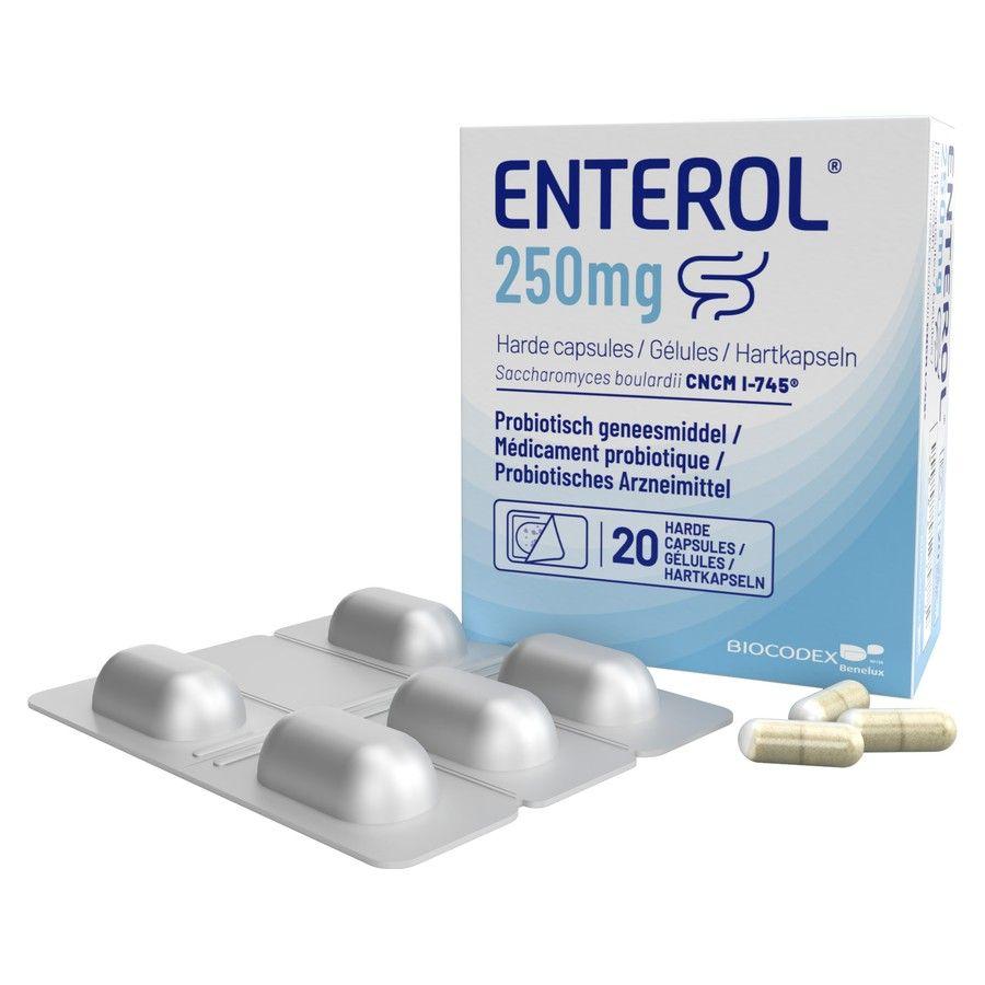 Enterol 250 mg Capsule Harde Dur S/blister 20x250 mg