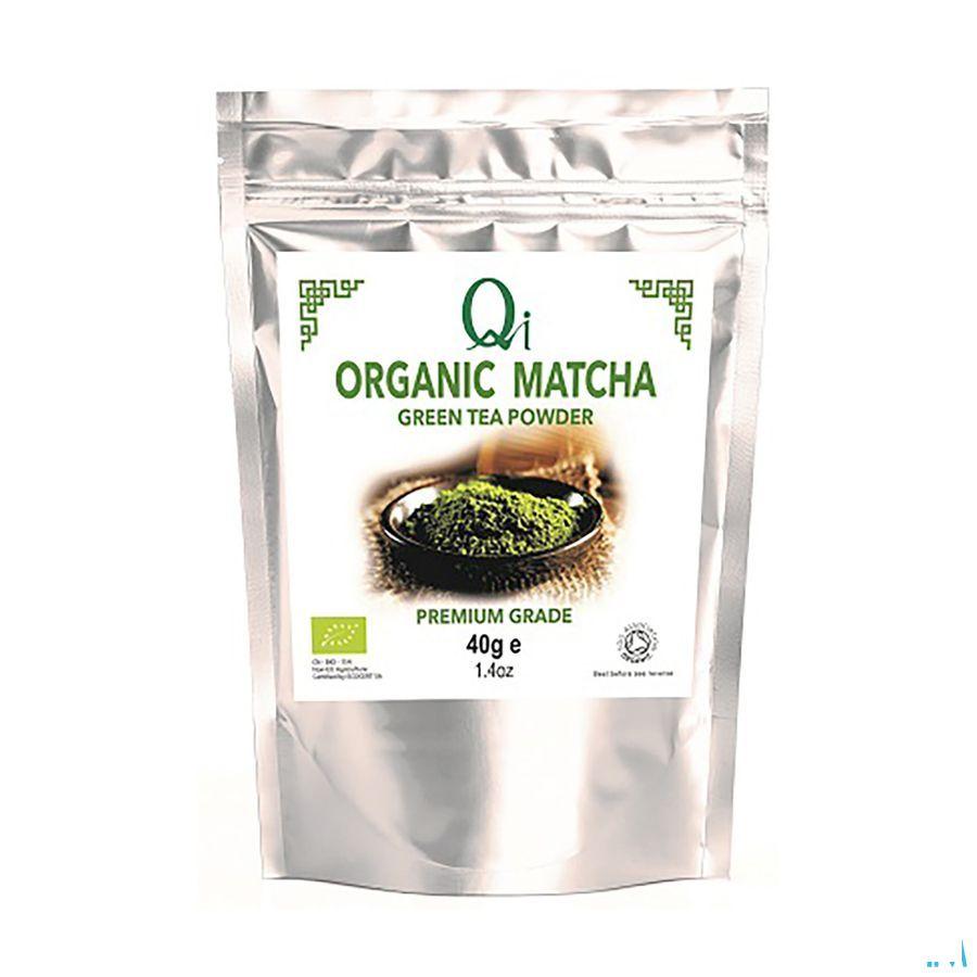 Qi Bio Premium Matcha Powder 40 g  -  Mannavita
