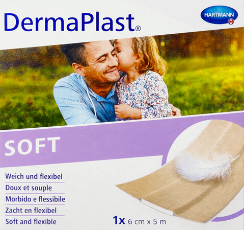 Dermaplast Soft 6Cmx5M  -  Hartmann