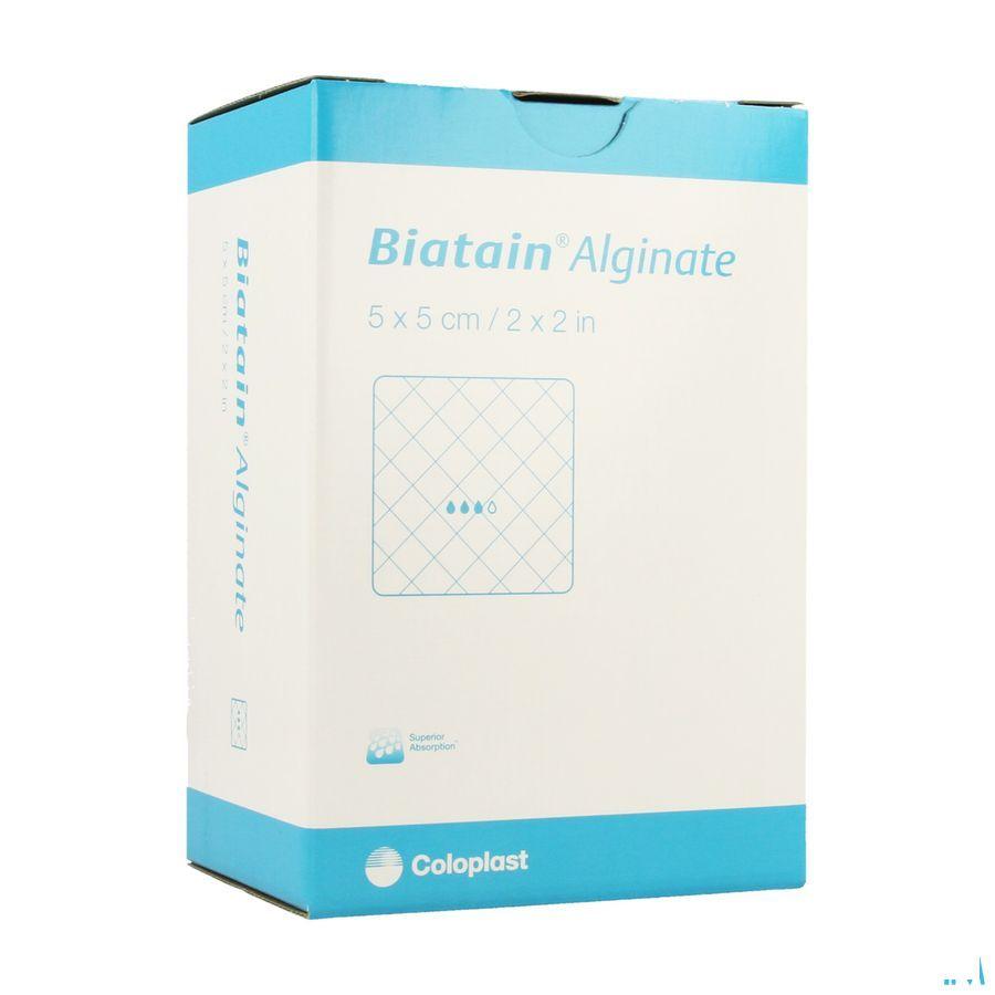 Biatain Alginate 5cmx 5cm 30 3705  -  Coloplast
