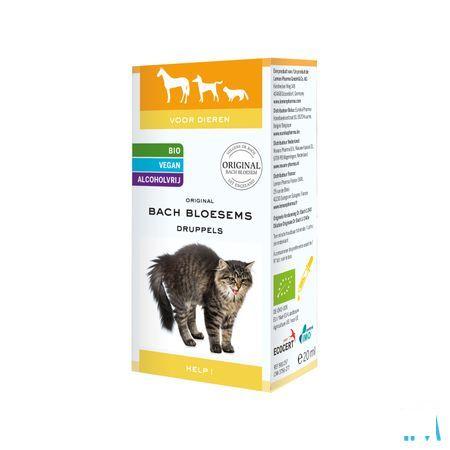 Fleurs De Bach Animaux Help Gouttes 20 ml  -  Eureka Pharma
