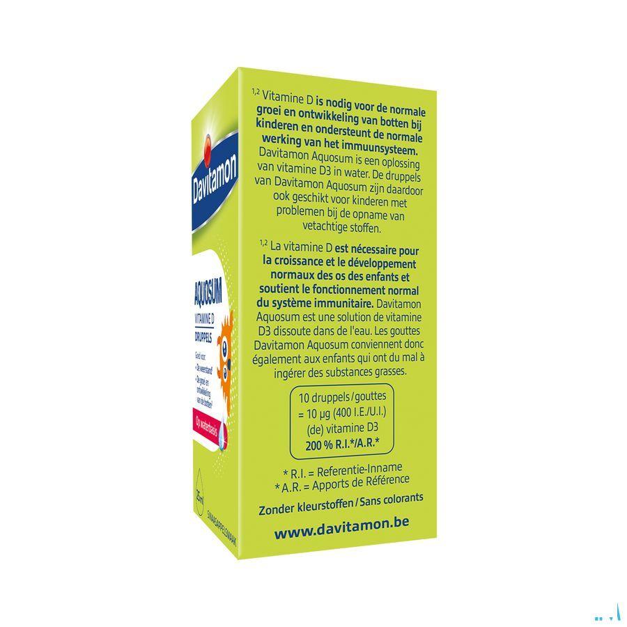 Davitamon Vitamin D Aquosum Druppels 25 ml