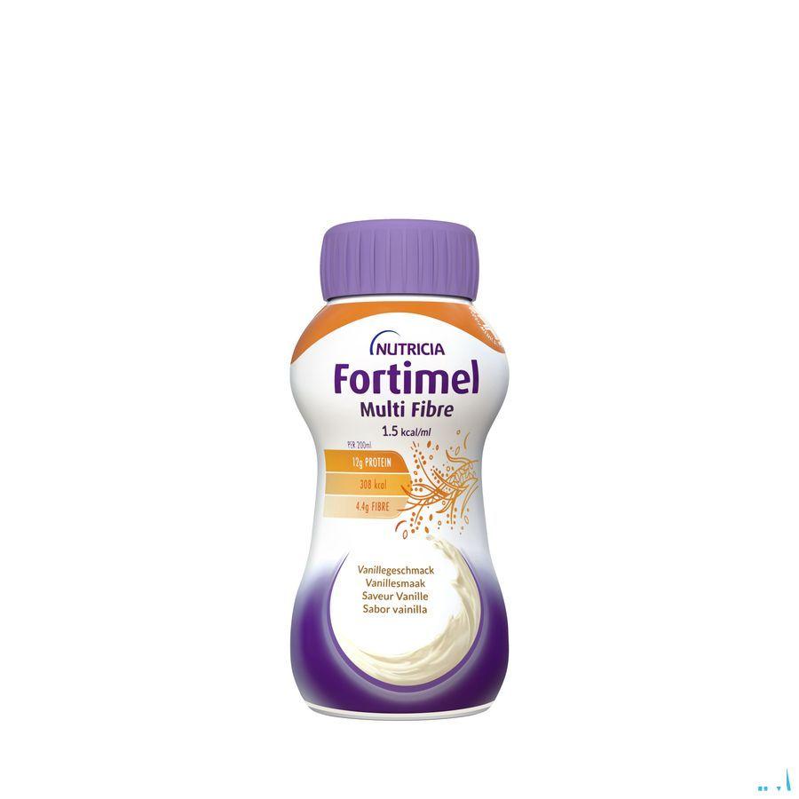 Fortimel Multifiber 1.5Kcal Vanille 4 x 200 ml
