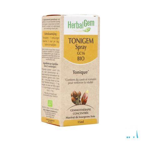 Herbalgem Tonigem Spray Bio 15 ml