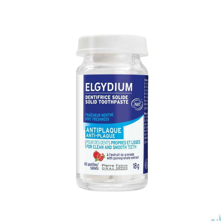 Elgydium Dentifrice Solide A/Plaque Pastilles 60