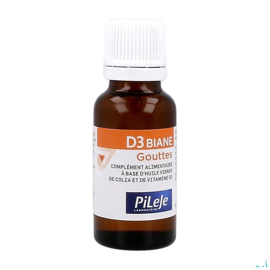 D3 Biane Liquide 20 ml  -  Pileje