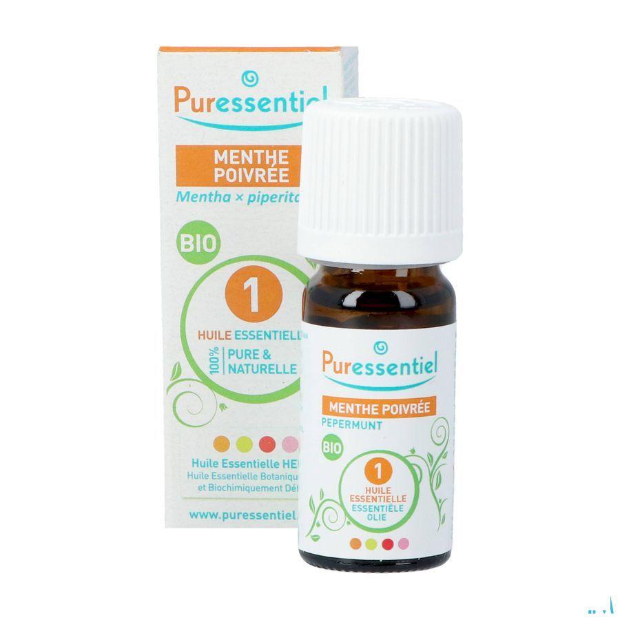 Puressentiel Eo Pepermunt Bio Expert Essentiele Olie 10 ml  -  Puressentiel