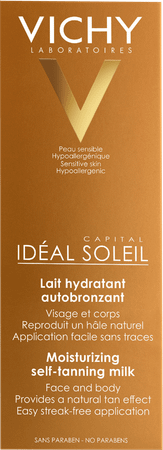 Vichy Cap Oplossing Melk Zelfbruin Gezicht & lich 100 ml  -  Vichy