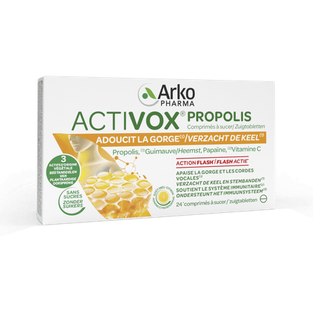 Arkoroyal Propolis Papaine Miel Pastilles 24  -  Arkopharma