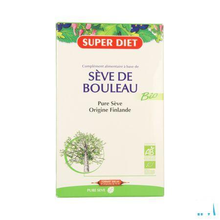 Super Diet Seve Bouleau Bio Ampoule 20x15 ml  -  Superdiet Laboratoires