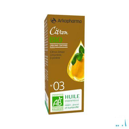 Olfae Citroen Bio Essentiele Olie 10 ml  -  Arkopharma