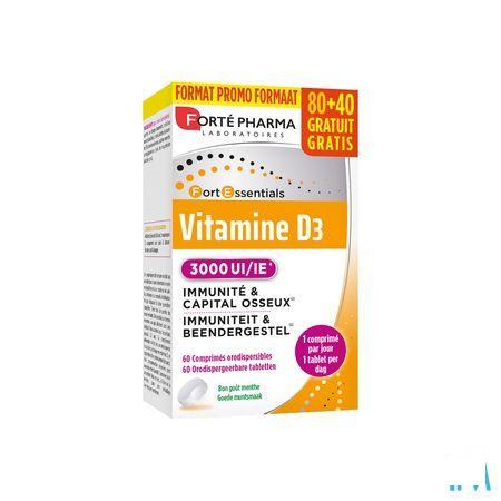Vitamine D3 3000 Ie Caps 120  -  Forte Pharma