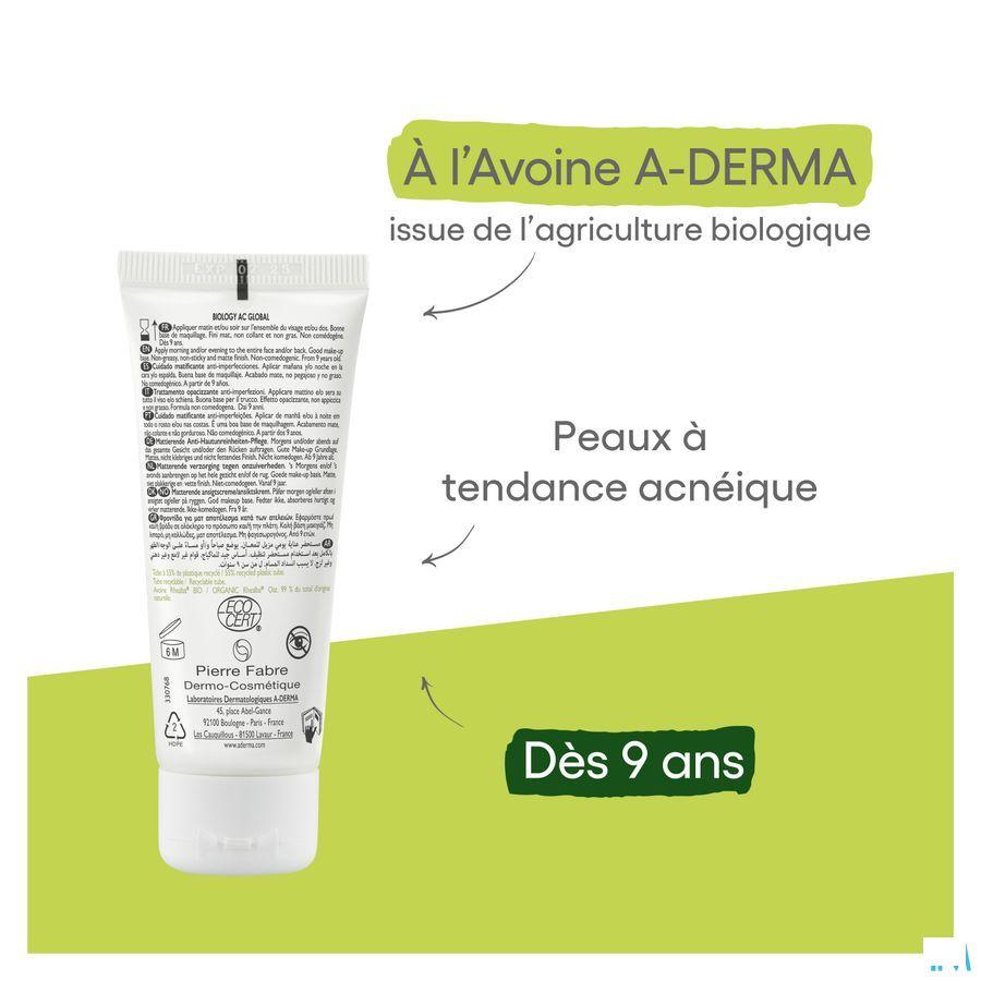 Aderma Biology Ac Global Verzorg. Onzuiverh. 40 ml