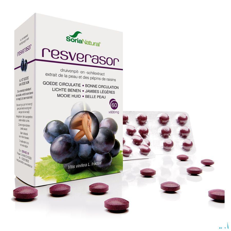 Soria Resverasor 60 Tabletten  -  Soria Bel