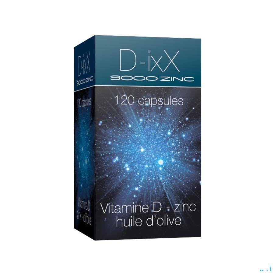 D-Ixx 3000 Zinc Softcaps 120  -  Ixx Pharma