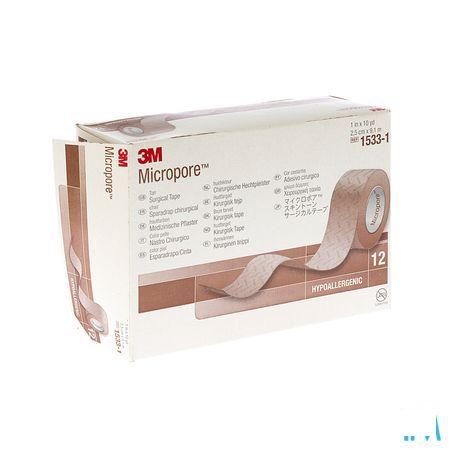 Micropore 3m Skin Tone 25,0mmx9,15m Rol 12 15331  -  3M