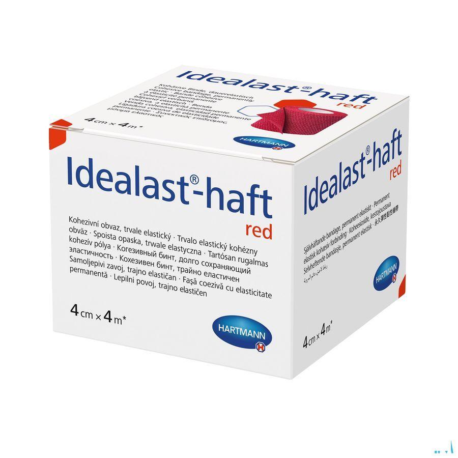 Idealast-haft Rood 4cmx4m 1 P/s  -  Hartmann