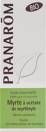 Myrte Acetate Bio Huile Essentielle 10 ml  -  Pranarom