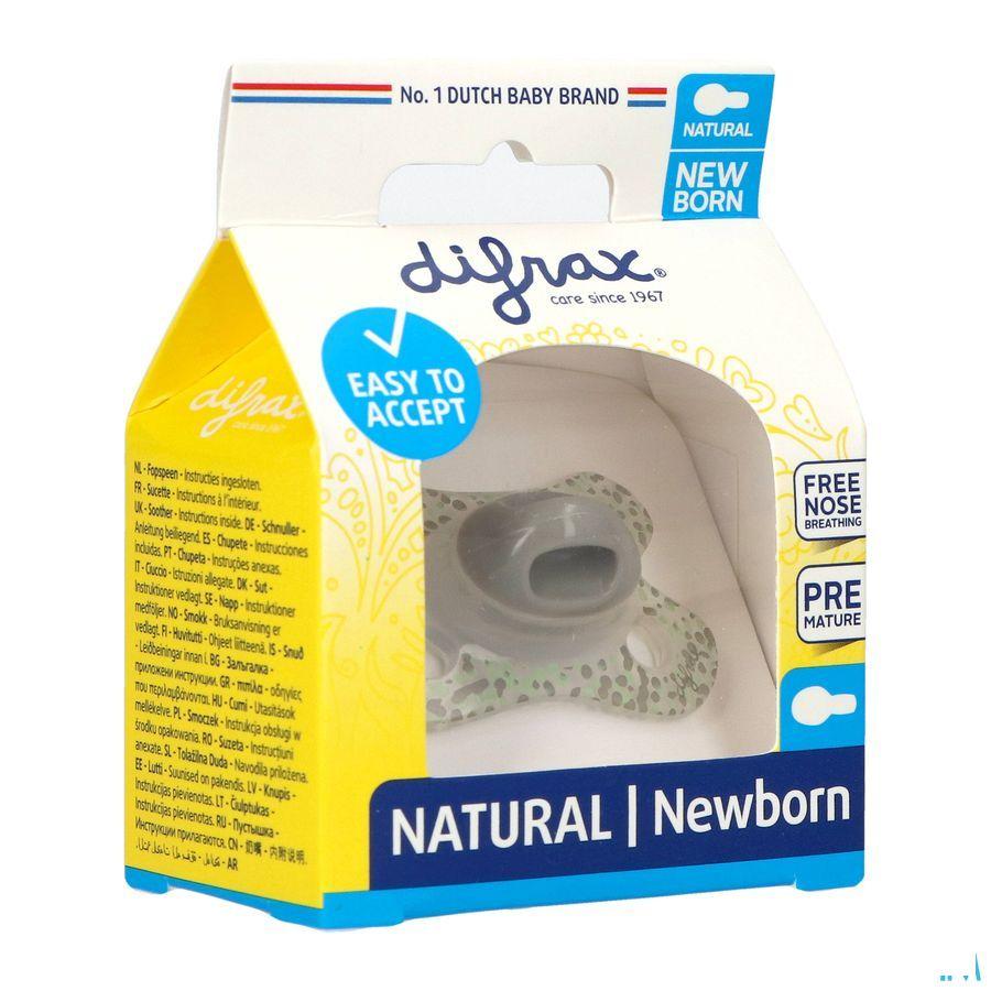 Difrax Fopspeen Natural Newborn  -  Difrax