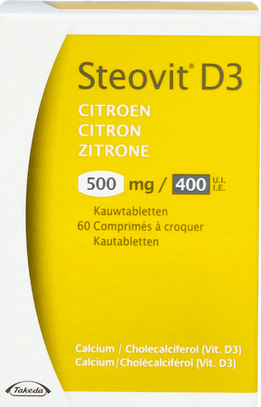 Steovit D3 500 mg/400IETabletten 60