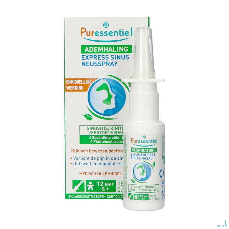 Puressentiel Respi Sinus E x pres.Spray Nas.Bio 15 ml