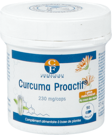 Curcuma Proactif Caps 90  -  Fenioux