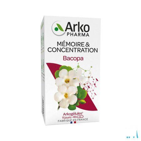 Arkogelules Bacopa Vegetal 45  -  Arkopharma