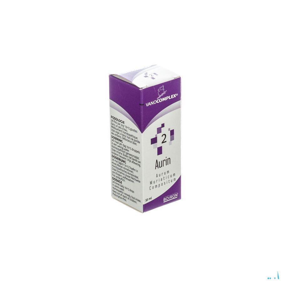 Vanocomplex N 2 Aurin Druppels 50 ml  -  Unda - Boiron