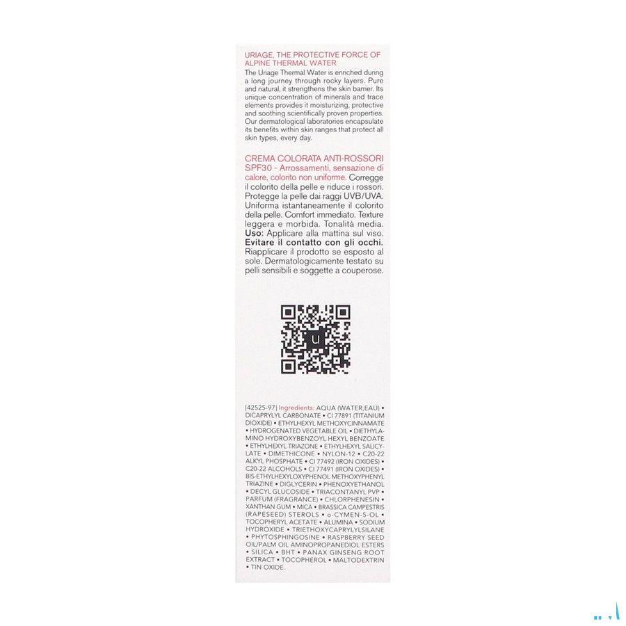 Uriage Roseliane Cc Cream Ip30 Tube 40 ml