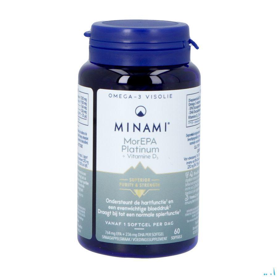Minami Morepa Platinum + Vit D3 Caps 120  -  Nestle