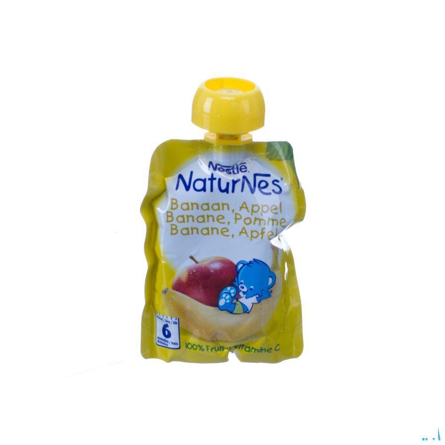 Nestle Naturnes Banaan Appel 90 gr  -  Nestle