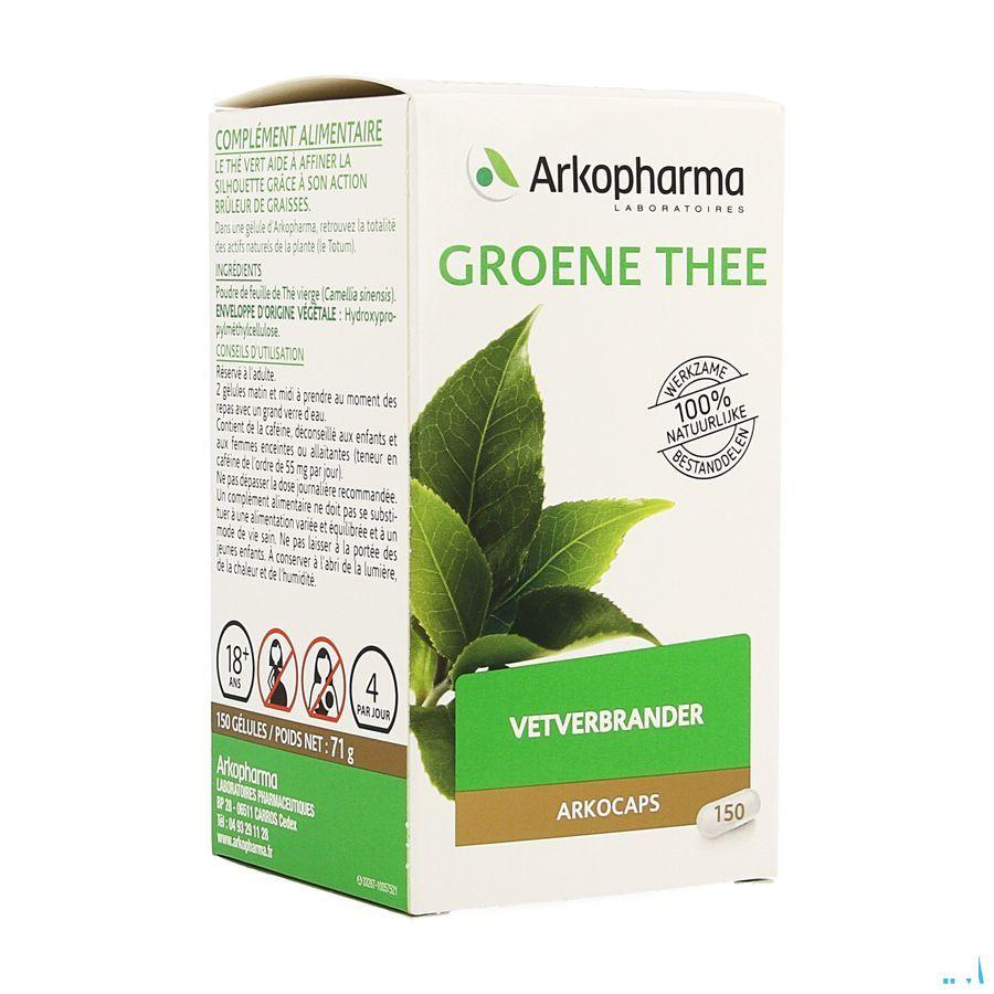 Arkogelules The Vert (camiline) Vegetal 150  -  Arkopharma