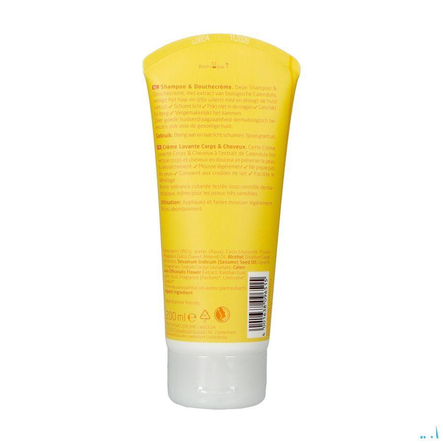 Weleda Calendula Baby Shampoo & Douchecreme 200 ml  -  Weleda