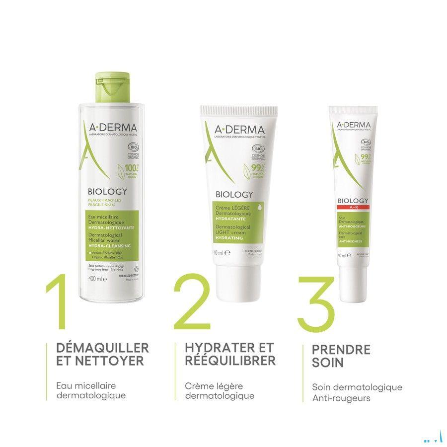 Aderma Biology Soin Dermatologique Anti Rougeurs 40 ml  -  Aderma
