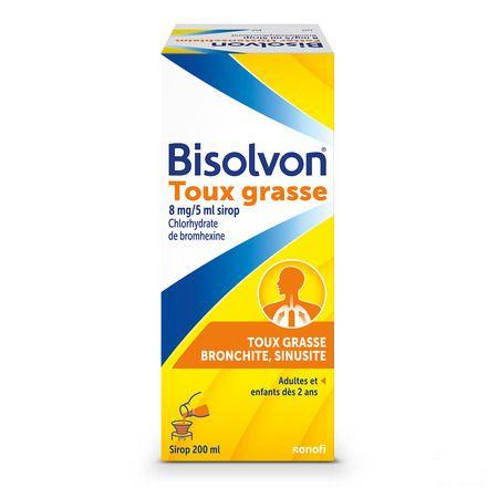 Bisolvon Sirop 1 X 200 ml 8 mg/5 ml