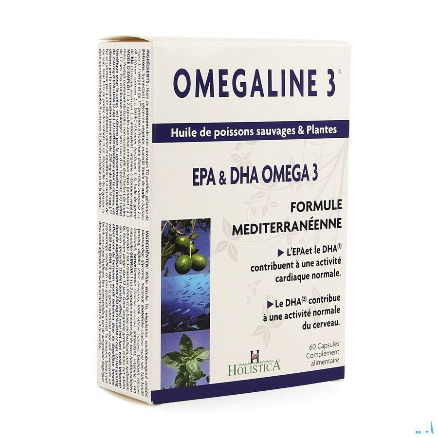 Omegaline 3 Capsule 60 Holistica  -  Bioholistic Diffusion