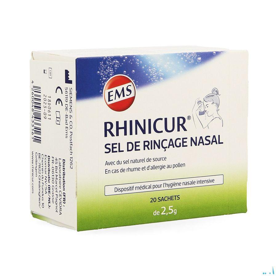 Rhinicur Nasaal Spoelzout Zakje 20x2,5 gr