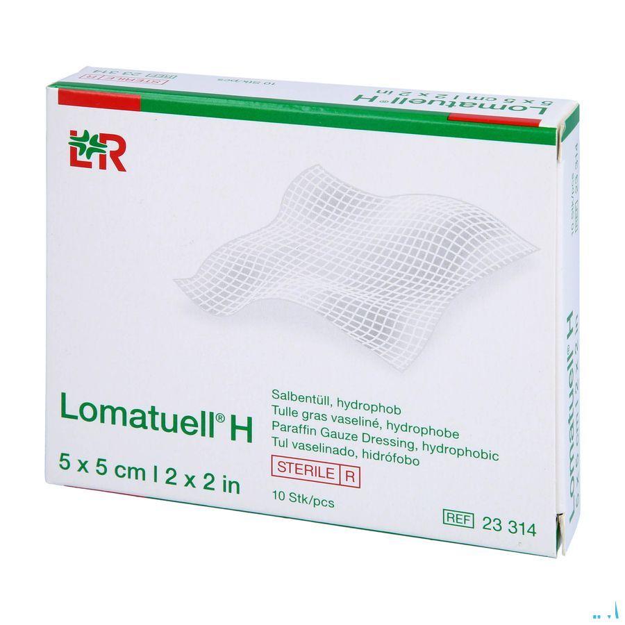 Lomatuell H Compresse Ster 5x 5cm 10 23314  -  Lohmann & Rauscher