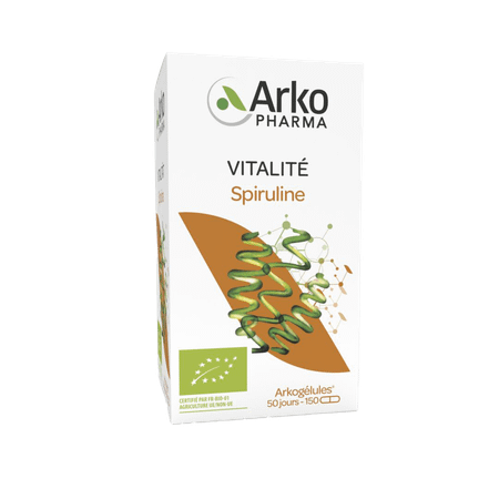 Arkocaps Spiruline Bio Capsule 150  -  Arkopharma