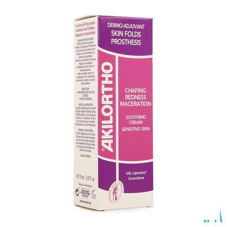 Akilortho Dermo Adjuvant Creme Verzachtend Tb 75 ml  -  Asepta