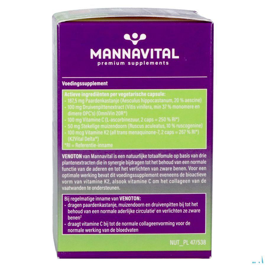 Mannavital Venoton V-Caps 60