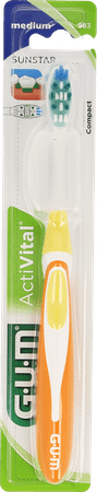 Gum Activital Tabletten Tandenborstel Medium 583