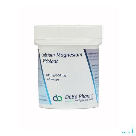 Calcium Magnesium Pidolate 600/100 mg V-Capsule 60  -  Deba Pharma