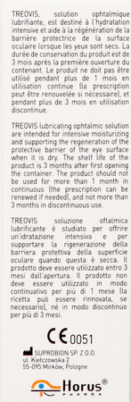 Treovis Lubrifierende Oogoplossing 10 ml
