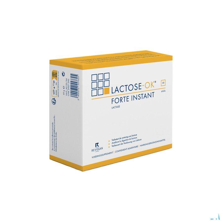 Lactose Ok Forte Instant Sticks 30 5762  -  Revogan