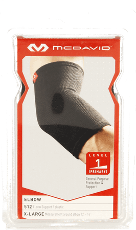 Mcdavid Elbow Brace Elastic Black Xl 512