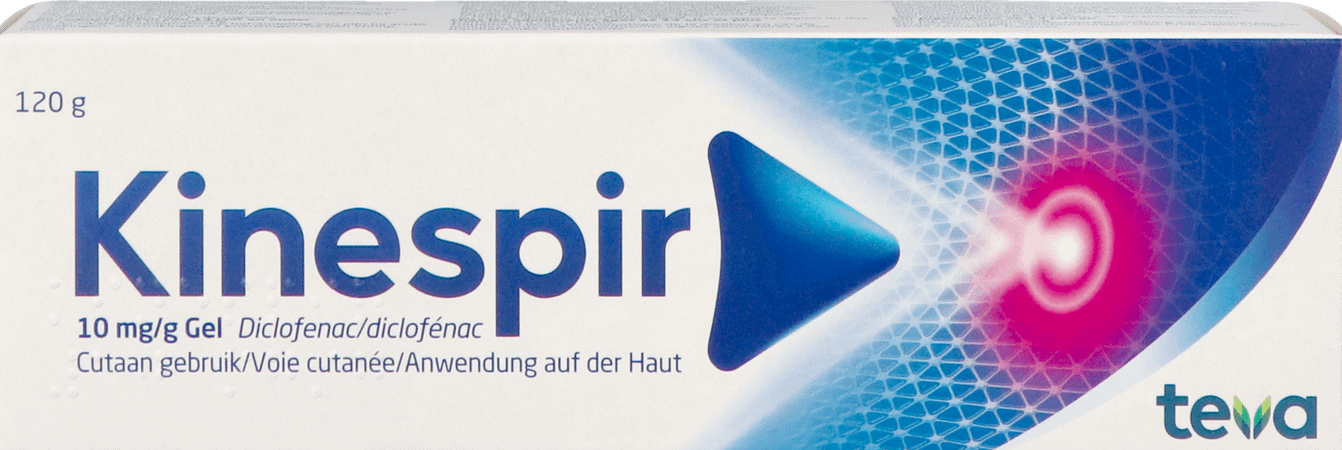 Kinespir 10 mg/G Gel 120 g