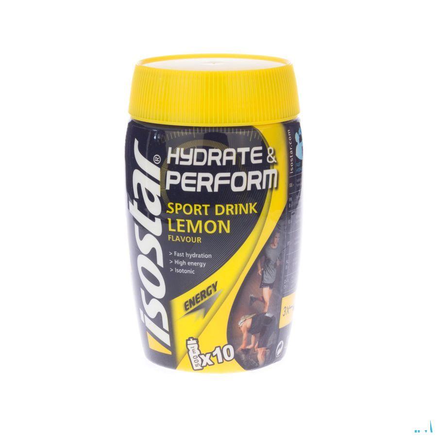 Isostar Citroen Poeder 400 gr  -  Nutrition & Sante